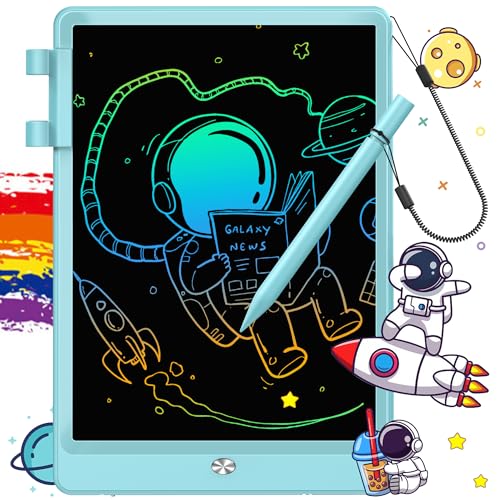 FLUESTON LCD Writing Tablet, Doodle Board Toys Gifts for 3-8 Year Old Girls Boys, 10 Inch Colorful Electronic Board Drawing Pad for Kids, Gifts...