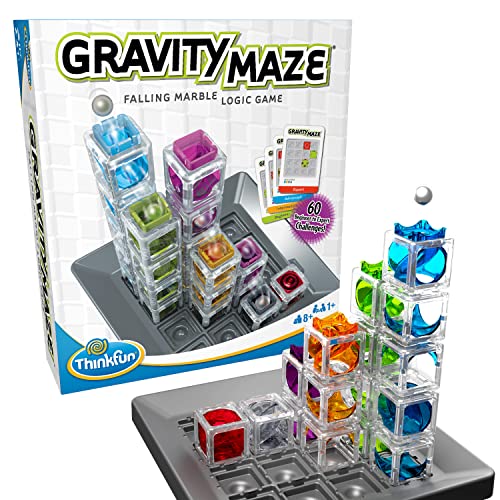 ThinkFun Gravity Maze Marble Run Brain Game and STEM Toy - Award-Winning Educational Toy for Kids 8+ | Spatial Reasoning Skill Development |...